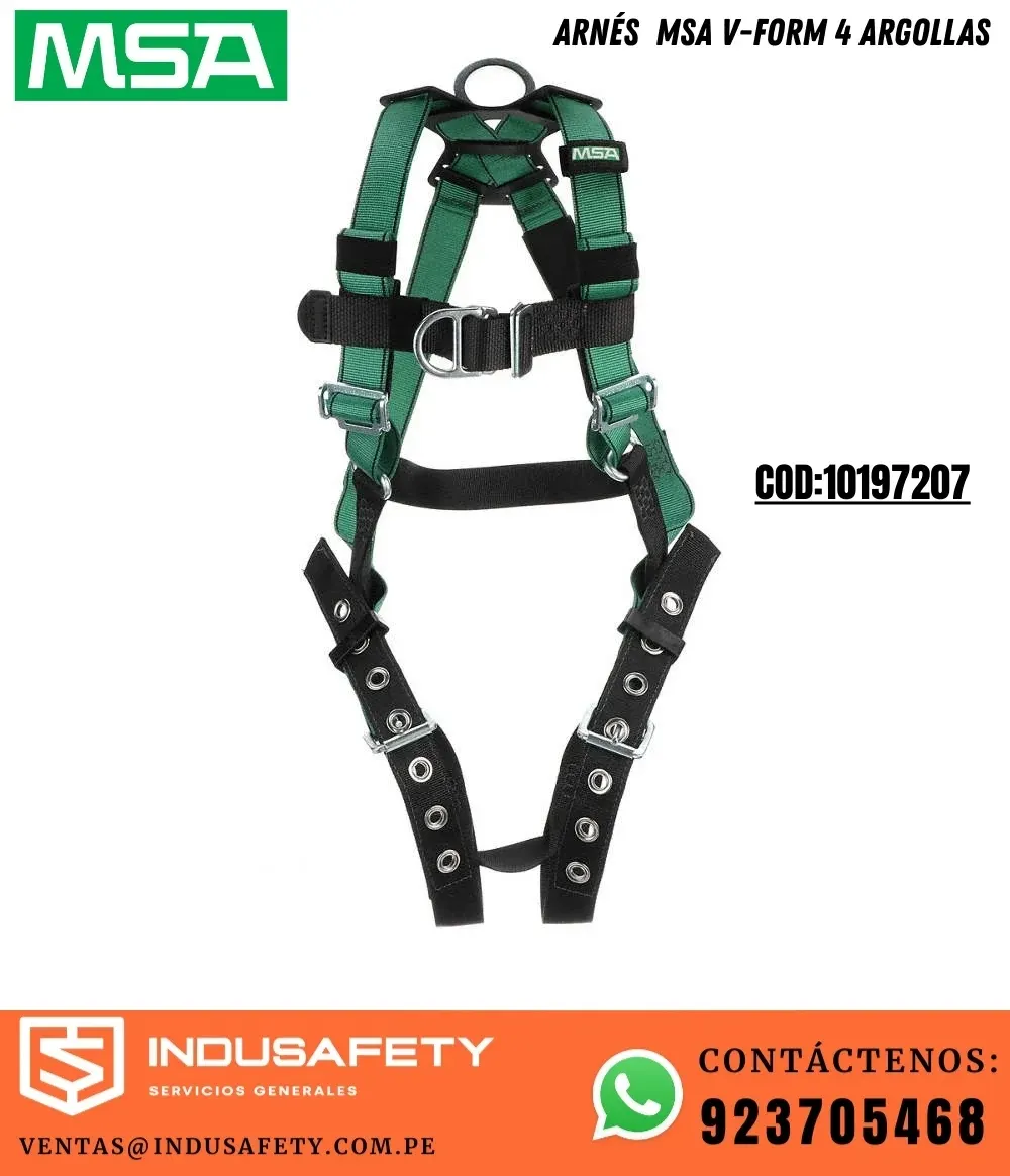 Arnés de Seguridad MSA V-FORM 10197207