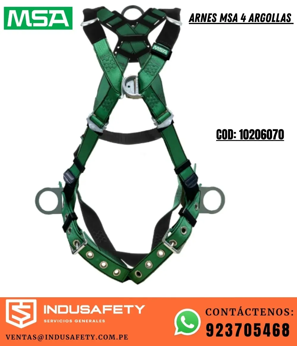 Arnés de Seguridad MSA V-FORM 10206070