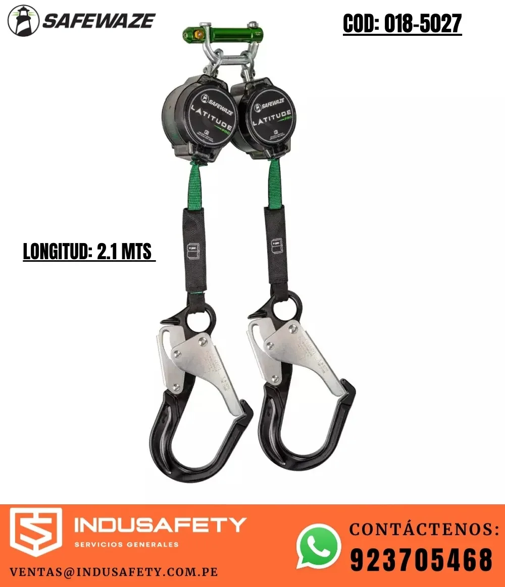 Bloque Retráctil Doble SAFEWAZE 018-5027