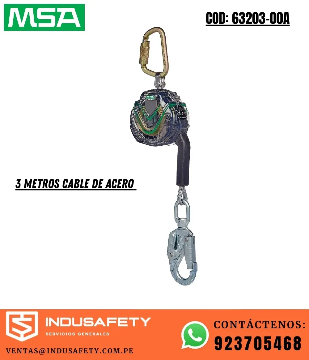 Bloque Retráctil MSA 63203-00A