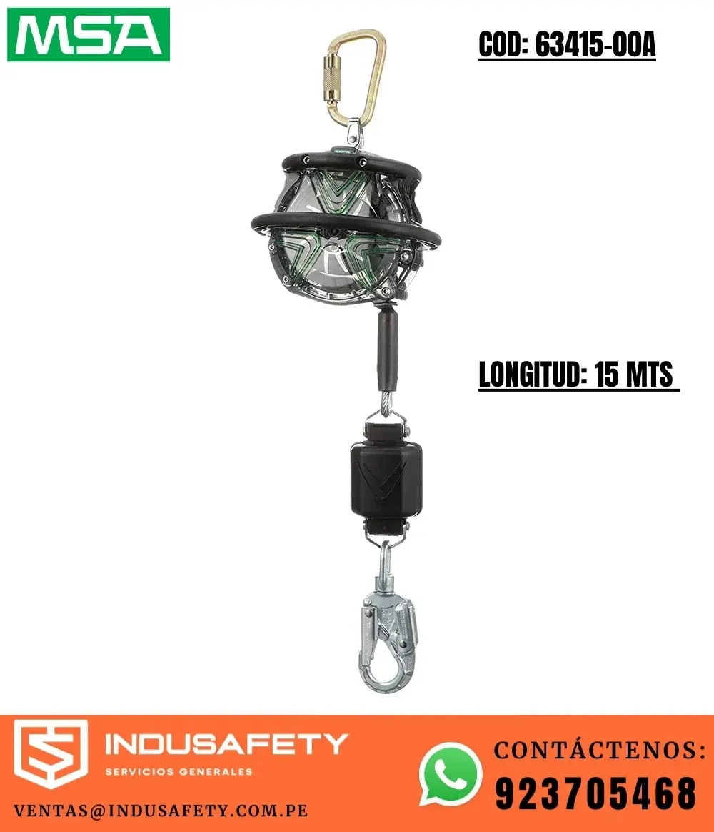 Bloque Retráctil MSA V-EDGE 63415-00A