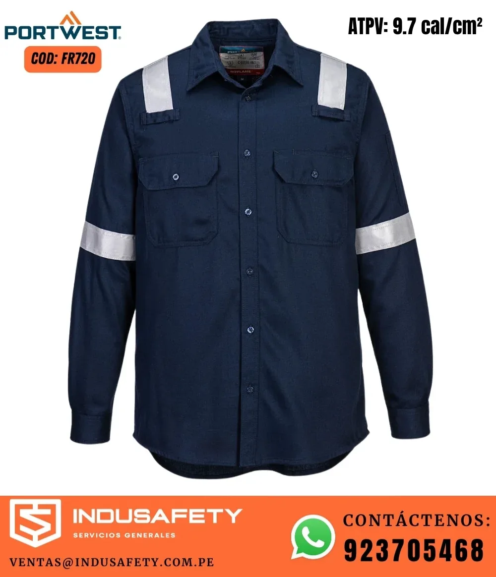 camisa ignífuga FR720 Portwest