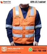 Chaleco ignífugo 27.7 cal Repel-Tek anti arco eléctrico