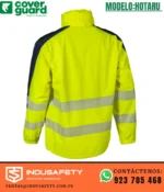 Chaqueta de Lluvia Coverguard 5HOT16 HOTARU Alta Visibilidad - Imagen 2