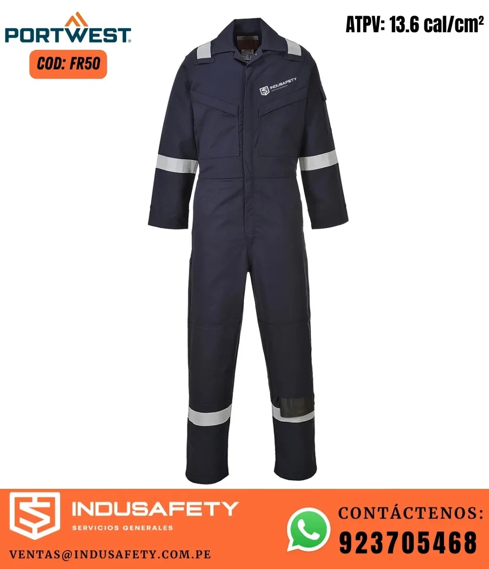 Overol Ignífugo y Antiestático FR50 Portwest