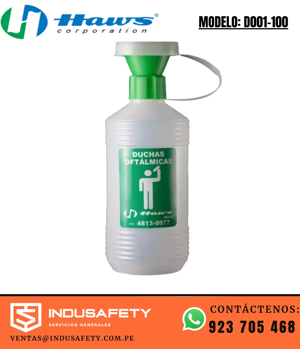 Botella lavaojos Haws Avlis D001-100