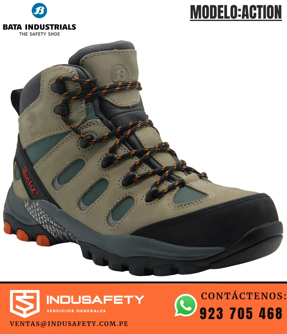 Botín de Seguridad Action Bata Dieléctrico