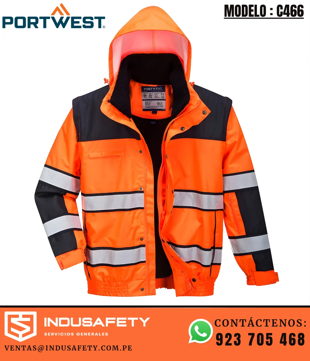Casaca termica Portwest C466 de alta visibilidad