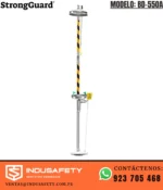 Ducha lavaojos con pedal de acero inoxidable BD-550A - StrongGuard - Imagen 2