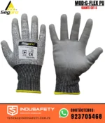 Guante anticorte CUT 5 Segpro G-Flex PU para protección industrial