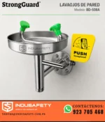 Lavaojos de pared StrongGuard BD-508A de acero inoxidable