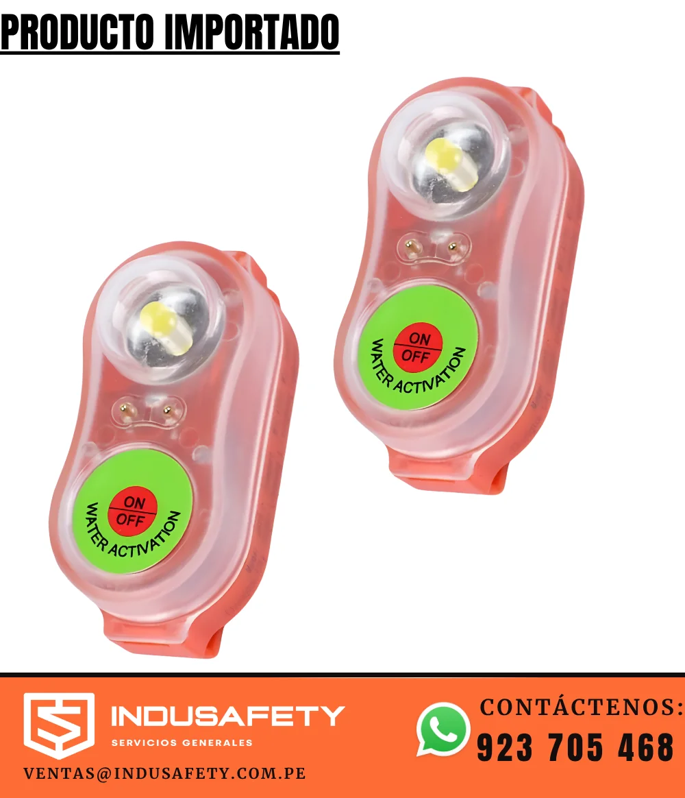 Luz para chaleco salvavidas LED de emergencia