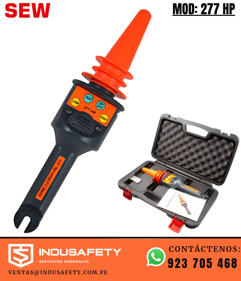 Revelador de tensión SEW 277 HP 50V a 132kV sin contacto para detección de alto voltaje