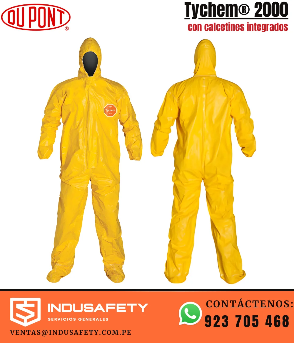 Traje DuPont Tychem 2000 con Botas Incluidas