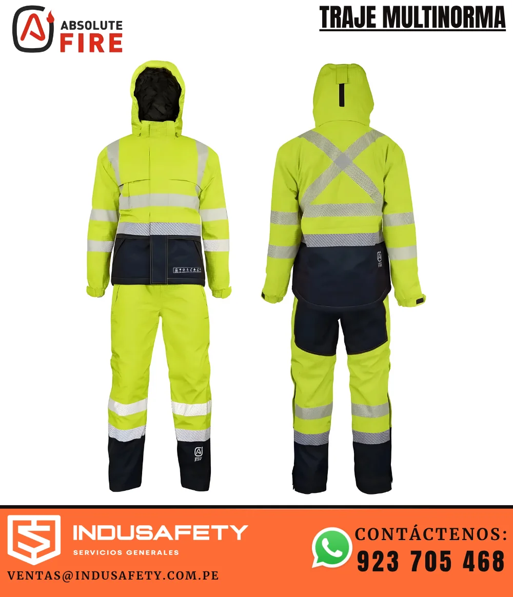Traje Ignífugo Multinorma 27 cal/cm² Amarillo Absolute Fire Alpine
