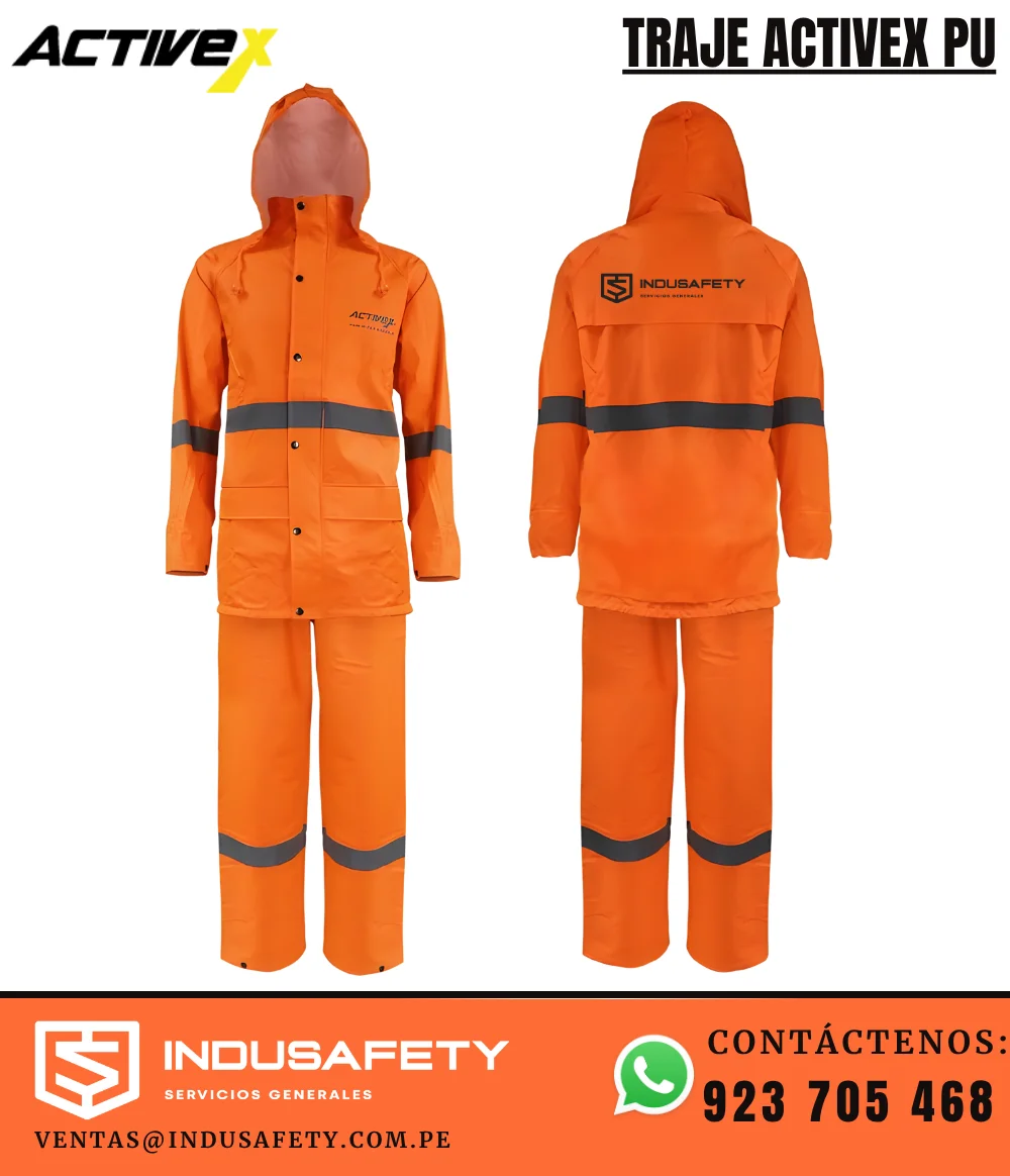 Traje Impermeable Resistente a Ácidos Activex