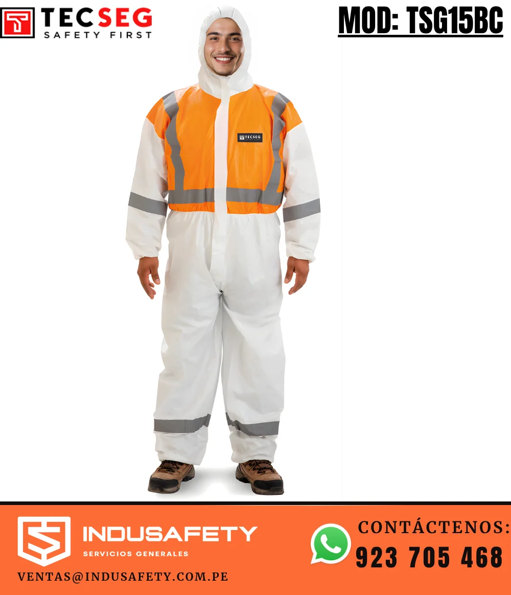 Traje Tyvek Bicolor TSG15BC Tecseg