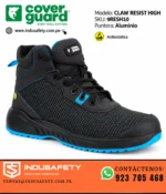Zapatilla Coverguard Claw Resist High 9RESH10 con puntera de aluminio y protección ESD