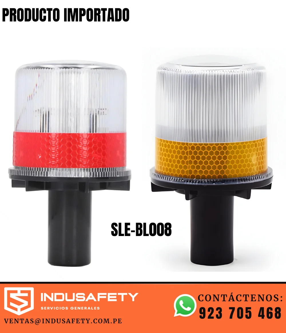 Baliza solar LED intermitente RoadSafe SLE-BL008