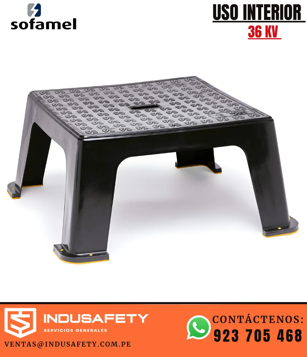 Banqueta aislante 36 kV STM-36 para uso interior