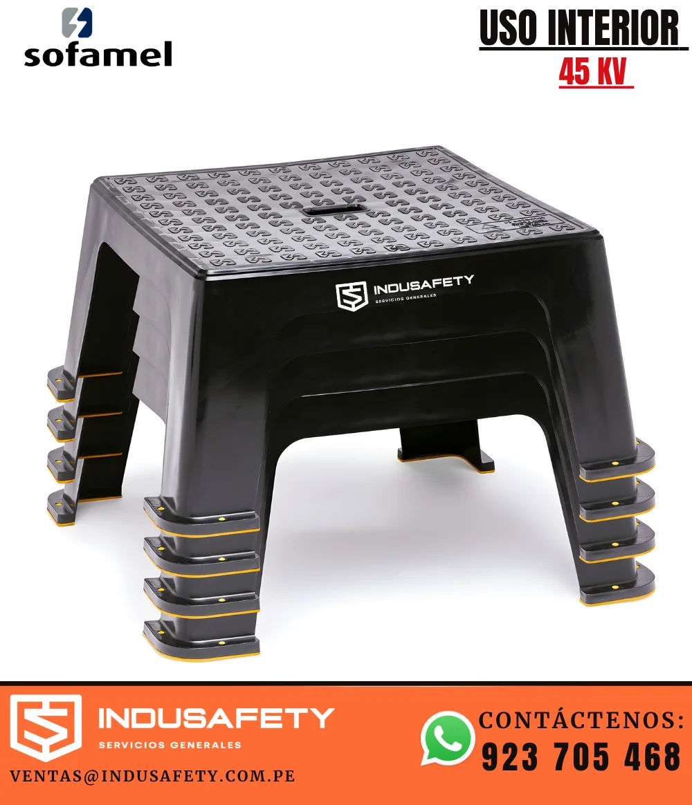 Banqueta aislante 45 kV Sofamel STM-45 uso interior