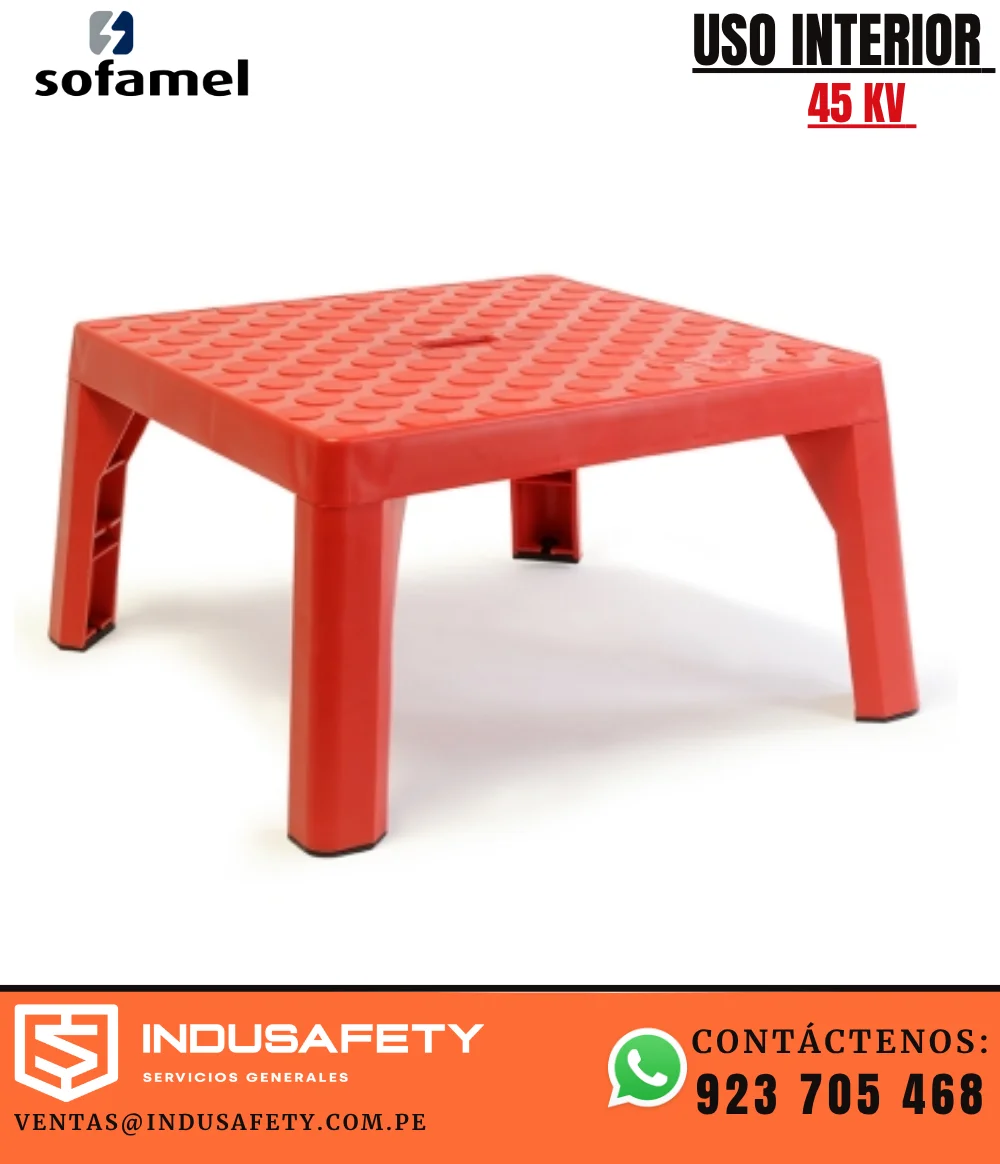 Banqueta aislante 45 kV ST-45 para uso interior