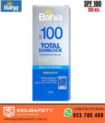 Bloqueador Solar Bahía SPF 100 x 120 g en caja para protección solar UVA y UVB