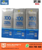 Bloqueador Solar Bahía SPF 100 x 60 g en empaque para protección solar UVA y UVB