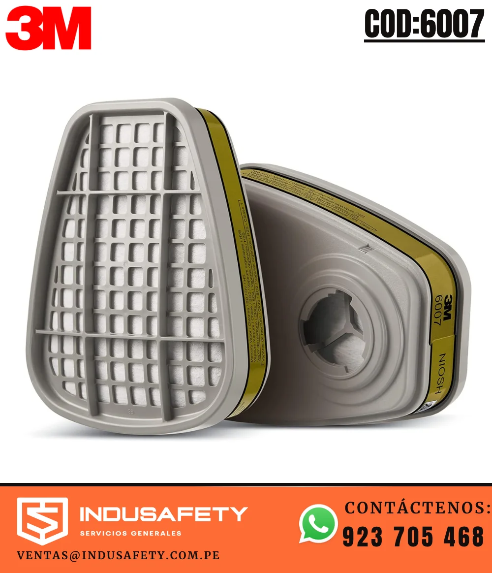 Cartucho 3M 6007 contra mercurio
