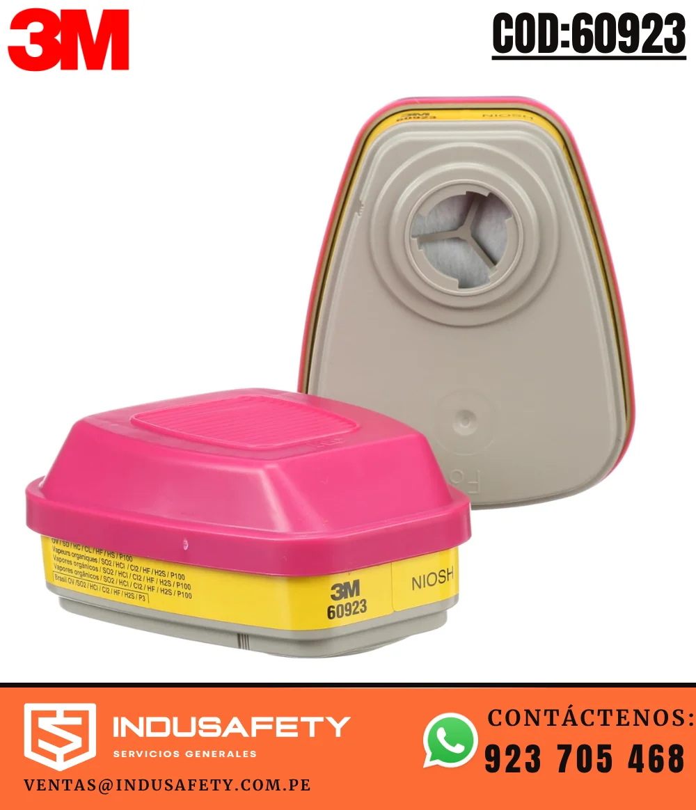 Cartucho filtro mixto 3M 60923