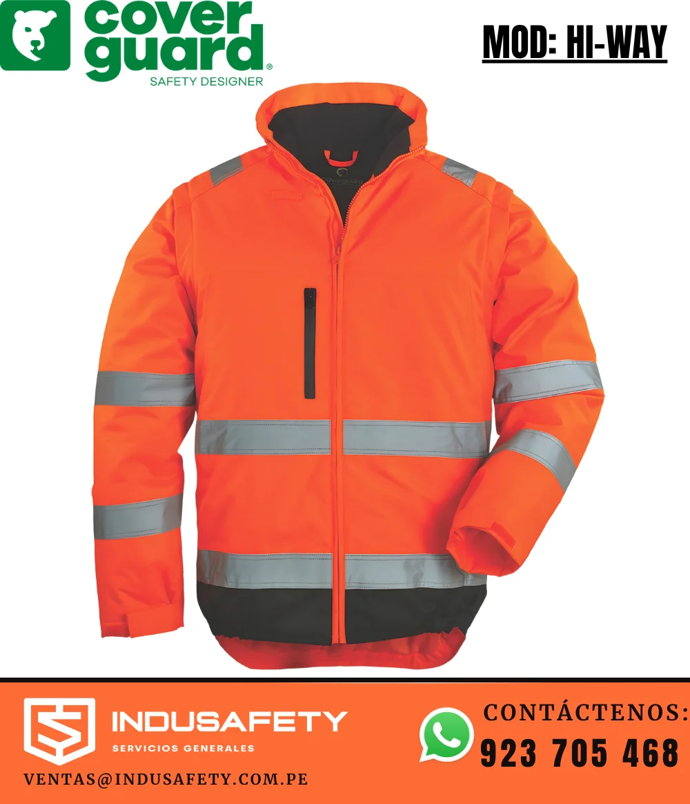 Casaca Coverguard HI-WAY 7HWXO de Alta Visibilidad