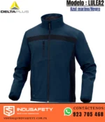 Casaca Softshell Delta Plus LULEA2 Azul Marino/Negro