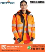 Casaca Minera para Mujer W4546 Portwest naranja de alta visibilidad
