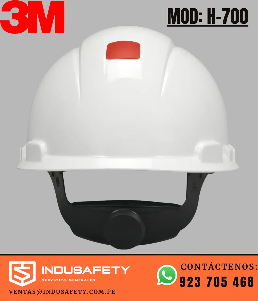 Casco de Seguridad 3M H-700 Suspensión Ratchet SecureFit