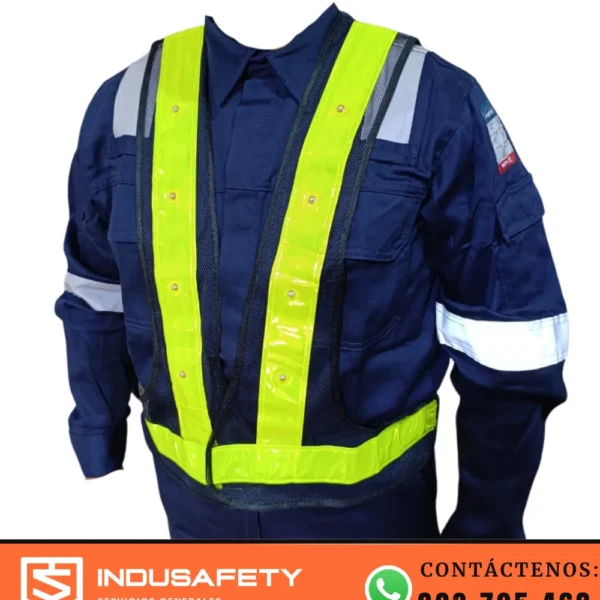 Chaleco de seguridad con luces LED importado