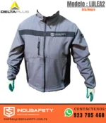 Chaqueta Delta Plus LULEA2 Gris/Negro vista posterior