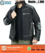 Chaqueta Softshell Absolute Zero Negra Z-1000 en uso