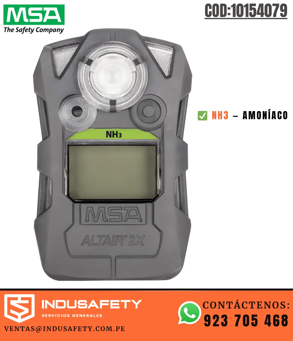 Detector de Gas NH3 Amoníaco MSA ALTAIR 2X