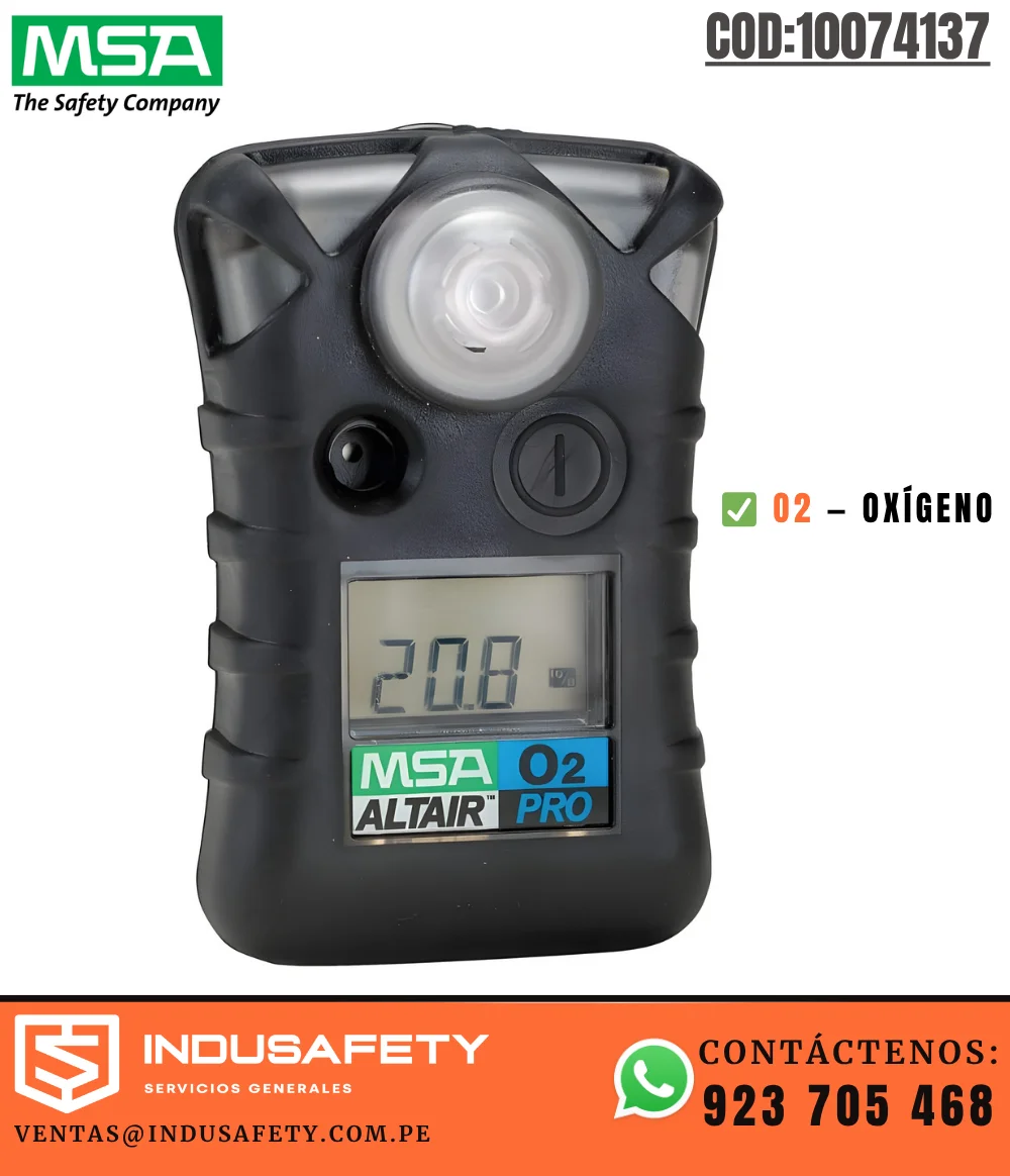 Detector de Gas Oxígeno O2 MSA ALTAIR PRO