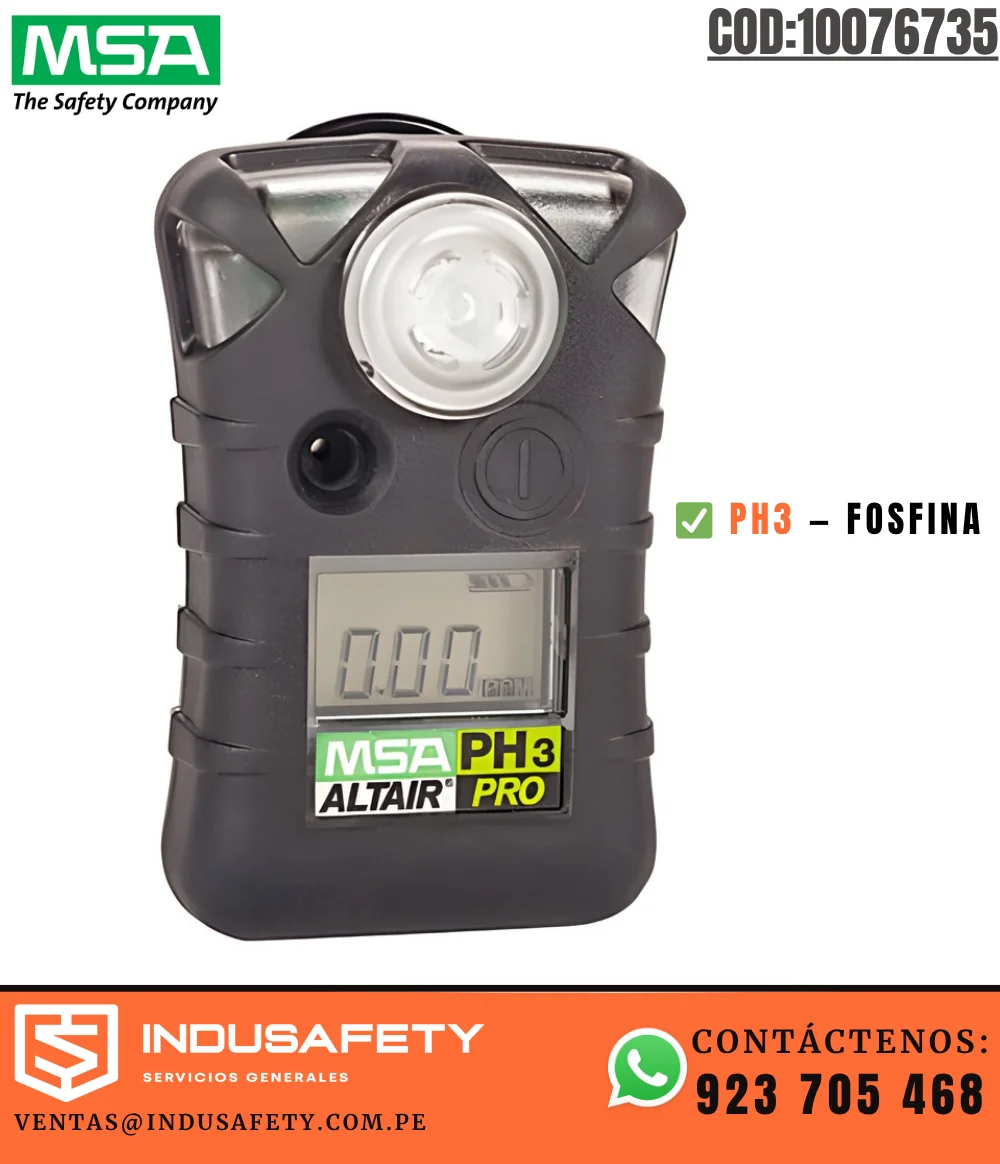 Detector de Gases Fosfina PH3 MSA ALTAIR PRO