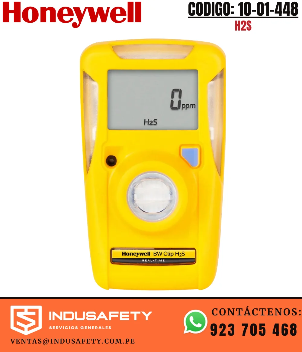 Detector de Gas H2S BW Clip2 Honeywell
