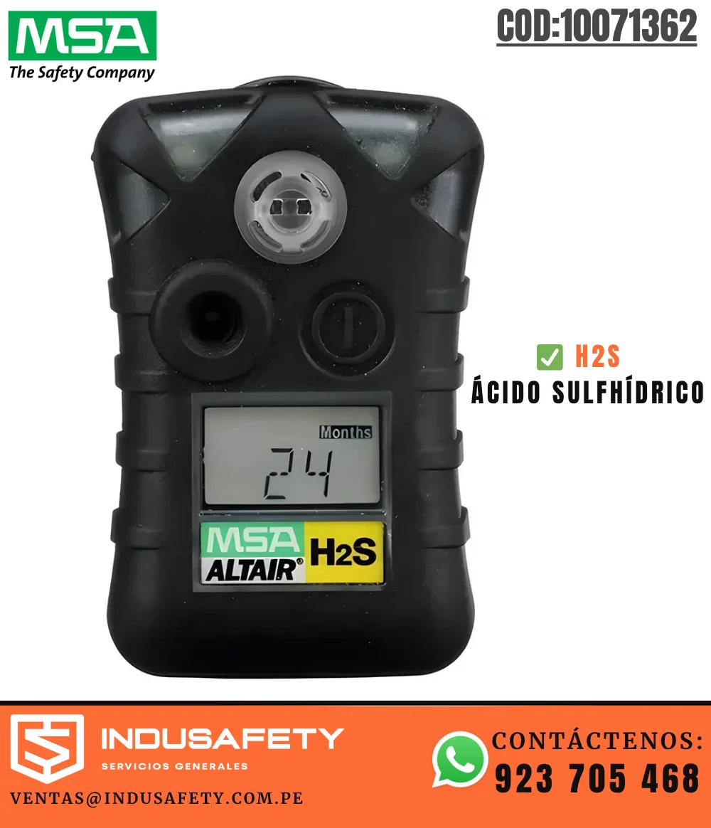 Detector Monogas H2S Ácido Sulfhídrico