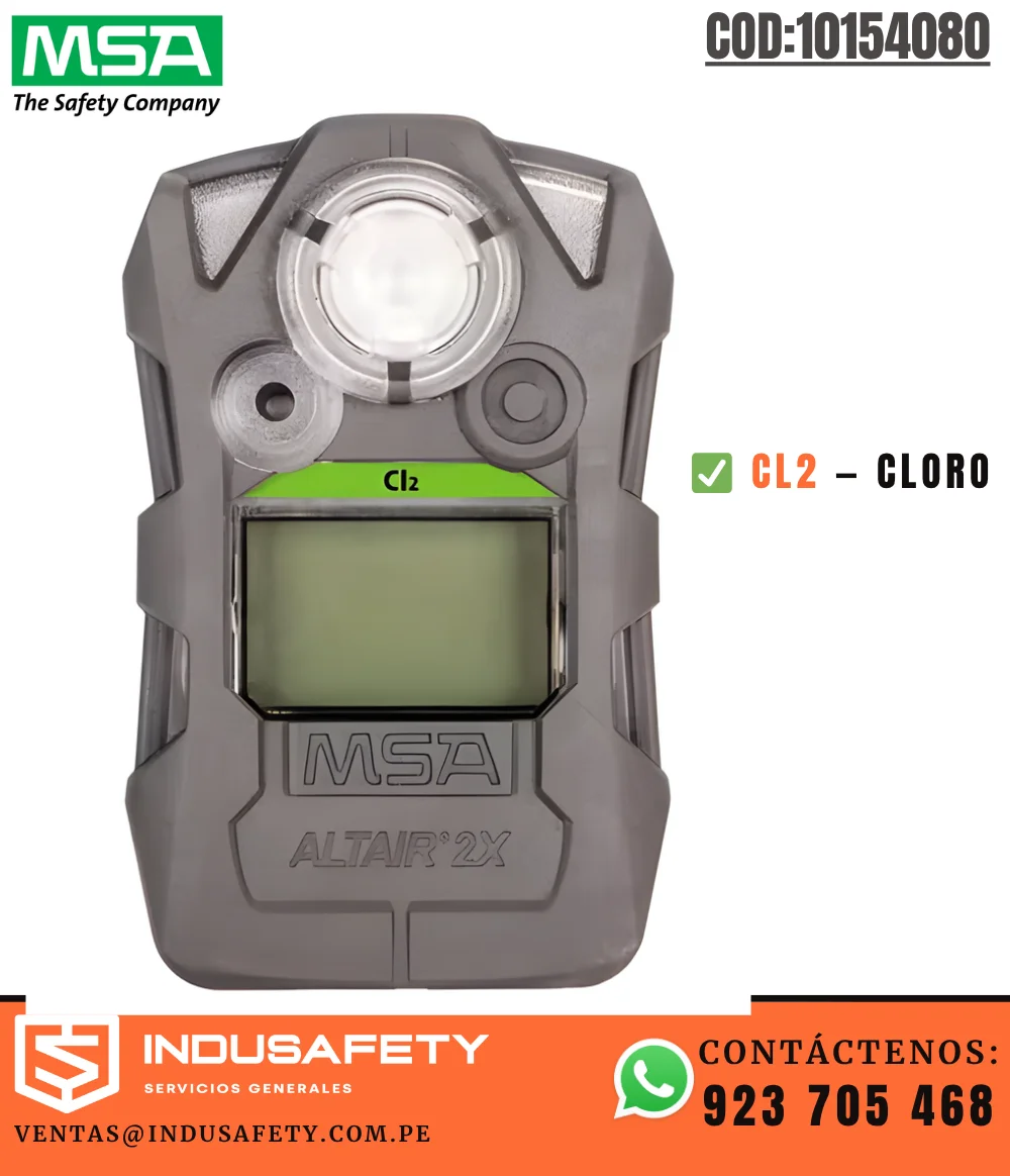 Detector MSA CL2 Cloro ALTAIR 2X | Indusafety Perú