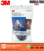 Empaque del Respirador 3M 7503 media cara de silicona