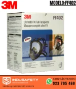 Empaque del Respirador 3M FF402 rostro completo
