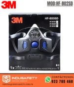 Empaque del Respirador 3M HF-802SD Secure Click media cara