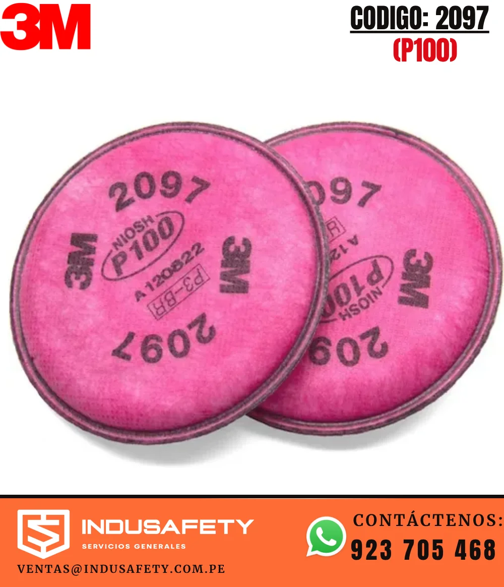 Filtro 3M 2097 P100 contra partículas