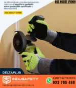 Guante Anti Impacto Delta Plus EOS NOCUT VV909 en uso