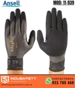 Guante HyFlex 11-939 Ansell anticorte resistente a aceites