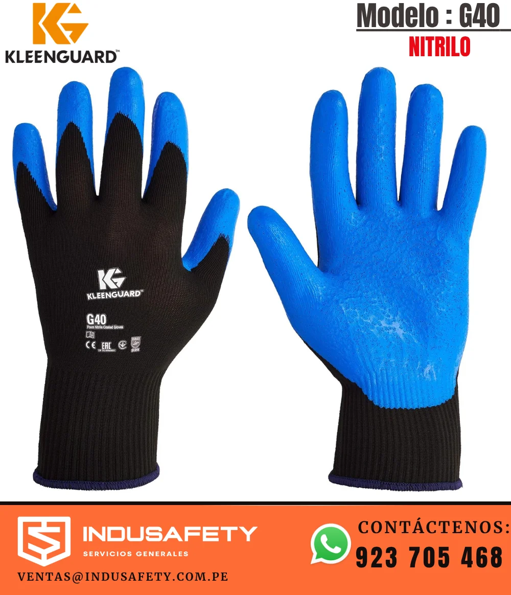 Guante Kleenguard G40 Nitrilo Azul
